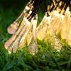 Solar String Lights; Outdoor Waterproof, 248.03inch 8 Modes Color Changing Modes Fairy String Lights; Decorative For Garden Backyard