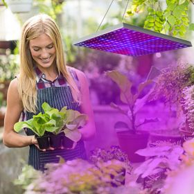 LED Grow Light Full Spectrum Hanging 225 LEDs Plant Grow Lamp Indoor Grow Light for Greenhouse Succulents Seedlings Plants Veg and Flower(15W LEDs)