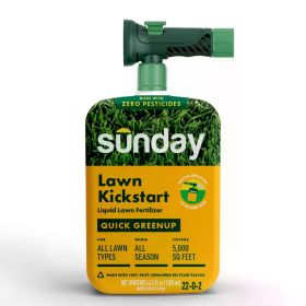 Sunday Lawn Kickstart Bottle Lawn Fertilizer 42fl oz