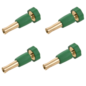 Expert Gardener 4 in. Brass Twist Nozzle, 4 pack