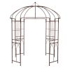 8.4 x 7 Feet Wide Birdcage Shape Garden Arbor