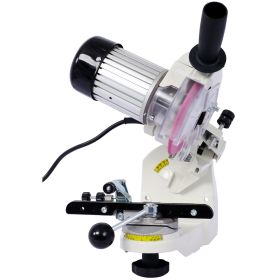 Chainsaw Sharpener Professional Multi-Angle Adjustable Chain Grinder 120-Volt Bench Grinder Universal Saw Chain Sharpener, for All Chainsaw Chains gra