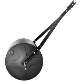 VEVOR Tow Behind Lawn Roller, 400lbs Sand/Water Filled Yard Roller, LLDPE Drum and Steel Frame Sod Roller with Easy-turn Plug, Tow Behind a Tractor or