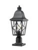 Outdoor Fence Post Lighting for Garden, Patio, Pathway (1 pack), Waterproof Aluminum Housing with Glass
