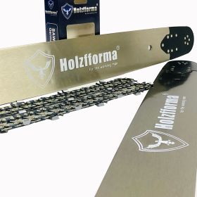 FARMERTEC Holzfforma® Pro 42 Inch 3/8 .063 136DL Guide Bar & Saw Chain Combo Compatible With Husqvarna 61 66 266 268 272 281 288 365 372 385 390 394