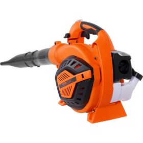 VEVOR Leaf Blower, 26CC 2-Cycle Handheld Leaf Blower with A Fuel Tank, 2-in-1 Blower 425CFM Air Volume 156MPH Speed, Ideal for Lawn Care, Leaf Cleanin