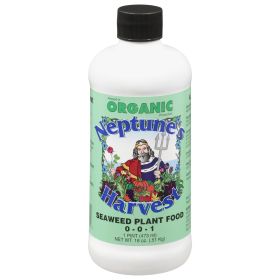 Neptune's Harvest Seaweed Fertilizer- Green Label - 16 Oz