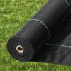 VEVOR 13FTx108FT Premium Heavy Duty Weed Barrier Landscape Fabric, 5OZ Woven Geotextile Fabric Under Gravel, High Permeability for Weed Blocker Weed M