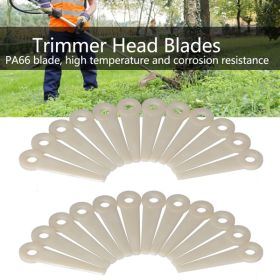 24Pcs Plastic Cutter Blades Lawn Mower Head Blade Replacement 4111-007-1001 for Stihl PolyCut