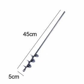9 Size Garden Auger Drill Bit Tool for Seed and Planting - Gardening Fence Yard