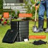 VEVOR 5-Tray Worm Composter, 50 L Worm Compost Bin Outdoor and Indoor, Sustainable Design Worm Farm Kit, for Recycling Food Waste, Worm Castings, Worm