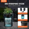 VEVOR DWC Hydroponics Grow System, Hydroponic Growing System with Top Drip Kit, Deep Water Culture 5-Gallon 2 Buckets, with Air Pump, Air Stones and W