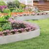 6-Pack 20 FT Galvanized Metal Landscape Edging for Lawn