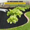 VEVOR Weed Barrier Landscape Fabric, 5 x 250 ft, 5 Oz Premium Woven Ground Cover Heavy Duty PP Material & Easy Setup, Single-Layer for Outdoor Garden,