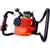 V-Type 52CC 2 Stroke Gas Post Hole Digger One Man Auger EPA Machine Plant Soil Digging Fence withHole Digger Replacement Auger Bits L4"+L6"+L8"+L12" D