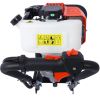 V-Type 52CC 2 Stroke Gas Post Hole Digger One Man Auger EPA Machine Plant Soil Digging Fence withHole Digger Replacement Auger Bits L4"+L6"+L8"+L12" D