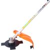 52cc Weed Wacker Gas Powered,6 in 1 Multifunction, String Trimmer, 8 inch Weed Wacker Attachments Heads,10" Metal 3/4/80T Blade,Rubber Handle , Should