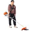 52cc Weed Wacker Gas Powered,6 in 1 Multifunction, String Trimmer, 8 inch Weed Wacker Attachments Heads,10" Metal 3/4/80T Blade,Rubber Handle , Should