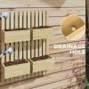 Outsunny 4 Box Raised Garden Bed with Trellis for Vine Flowers & Climbing Plants, 31.5" Tall Wall-Mounted Wood Planter Box Set with Adjustable Height,