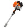 12 in 1 Multi-Functional Trimming Tool, 32.6CC 2-Cycle Garden Tool System with Gas Pole Saw, Hedge Trimmer, Grass Trimmer, and Brush Cutter EPA Compli