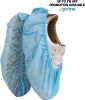 300 Pack of Disposable Shoe Covers. Blue Shoe Protectors Industrial Grade Shoe Covering. One Size Recyclable Boot Covers. Non-Slip Overshoes Disposabl
