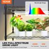 VEVOR Plant Stand with Grow Light, 4 Tiers Plant Shelf with 3000K 180W LED Full Spectrum Light for Indoor Plants, Grow Light Shelf with Timer for Seed