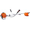 52cc Weed Eater/Wacker Gas Powered, 2 in 1 String Trimme,with 10'' Brush Cutter,Rubber Handle & Shoulder Strap Included