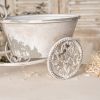 Decorative Vintage Bicycle Planter, Rustic Metal Wire for Home, Garden, and Office Decor