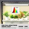 VEVOR Plant Stand with Grow Light, 4 Tier Plant Shelf with 90W Grow Light for Indoor Plants, 3 Modes Grow Light Shelf Full Spectrum Lights Adjustable