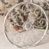 Decorative Vintage Bicycle Planter, Rustic Metal Wire for Home, Garden, and Office Decor