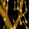 Solar String Lights; Outdoor Waterproof, 248.03inch 8 Modes Color Changing Modes Fairy String Lights; Decorative For Garden Backyard