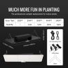 VEVOR 200W LED Grow Light, Samsung 281B+PRO Chips for Indoor Plants Growing, Full Spectrum Dimmable, High Yield Growing Lamp, Daisy Chain Driver, 2x4/