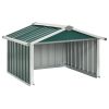 Garden Shed Green Galvanized steel Durable Garden Shed