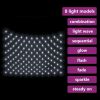 Christmas Net Light Cold White 9.8'x6.6' 204 LED Indoor Outdoor