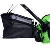 14-Inch 5-Blade Push Reel Lawn Mower with Grass Catcher, GREEN COLOR