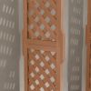 Outsunny Raised Garden Bed with Arch Trellis for Vine Climbing Plants, Hanging Flowers, 70.75" Tall Outdoor Wood Planter Box with Drainage Hole & Fabr