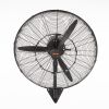 VEVOR Wall-Mount Misting Fan, 24 Inch, 3-speed High Velocity Max. 7000 CFM, Waterproof Oscillating Industrial Wall Fan, Commercial or Residential for