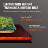 VEVOR 48"x 20.75" Seedling Heat Mat w/ Digital Thermostat Combo Set, MET-Listed Heating Pad for Seed Starting, Waterproof Seed Mats for Germination, I