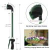 FLORIAX Watering Wand with Rotating Head Heavy Duty 24 Inch Ergonomic Sprayer Wand with Trigger Adjustable Spray Garden Hose Nozzles Hanging Basket Wa