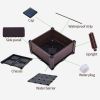 SOGA 120cm Deep Planter Box – Outdoor Plastic Garden Bed