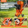 VEVOR Wood Chipper Shredder Mulcher 12 HP HeavyDuty Gas Powered 6.7' 420cc 8.6kW