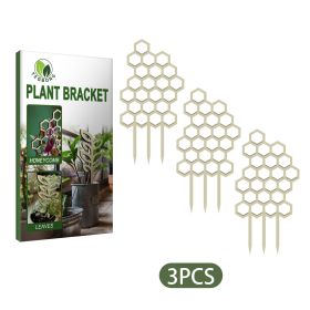 Yegbong Garden Plant Trellis, Home Wooden Geometric Molding Decorative Support Flower Arrangements Climbing Pergola