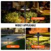 VEVOR 8 Pack Low Voltage Landscape Path Lights, 3W 210LM 12V-24VAC/DC Outdoor LED Pathway Lighting, 3000K Warm White Walkway Lights with Quick Connect