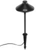 VEVOR 8 Pack Low Voltage Landscape Path Lights, 3W 210LM 12V-24VAC/DC Outdoor LED Pathway Lighting, 3000K Warm White Walkway Lights with Quick Connect