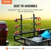 VEVOR Trimmer Rack, 3 Place Weeder Trimmer Rack, Trim Holder Trailer Rack with Zinc Alloy Password Lock, Wall-mounted or Mount on Enclosed Trailer Lan