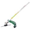4 in 1 Multi-Functional Trimming Tool, 38CC 4 stroke Garden Tool System with Gas Pole Saw, Hedge Trimmer, Grass Trimmer, and Brush Cutter EPA Complian