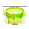 Protective cover against pests green vegetables Small snail plant cover Green plant pot holder bottom