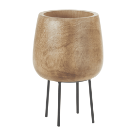 Wood Planter with Stand