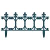 Lawn Edgings 16 pcs Green 393.7" PP