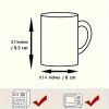 11oz White Ceramic Mug - 'I'll Be in My Office' Double-Sided Garden Design with Tools & Plants - Perfect Gift for Coffee,